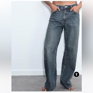 ZARA Sparkle Jeans